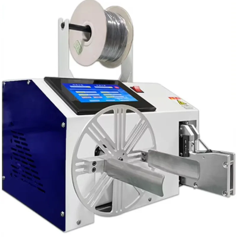 Factory Direct 2026 Automatic Wire Bundling Winding Tying Strapping Machine for USB Data Cable Power Cord Coiling and Cable Tie
