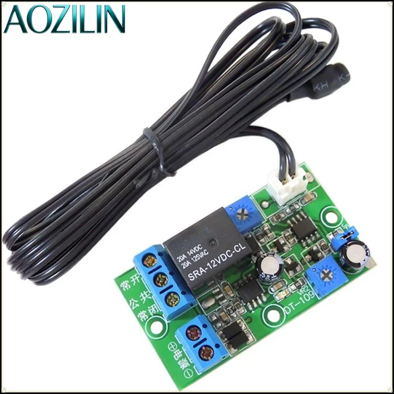 AOZILIN Car Auto Headlight Module,Light Sensor Delay Control Photocontrol Switch for DIY Automobile Modification Accessory