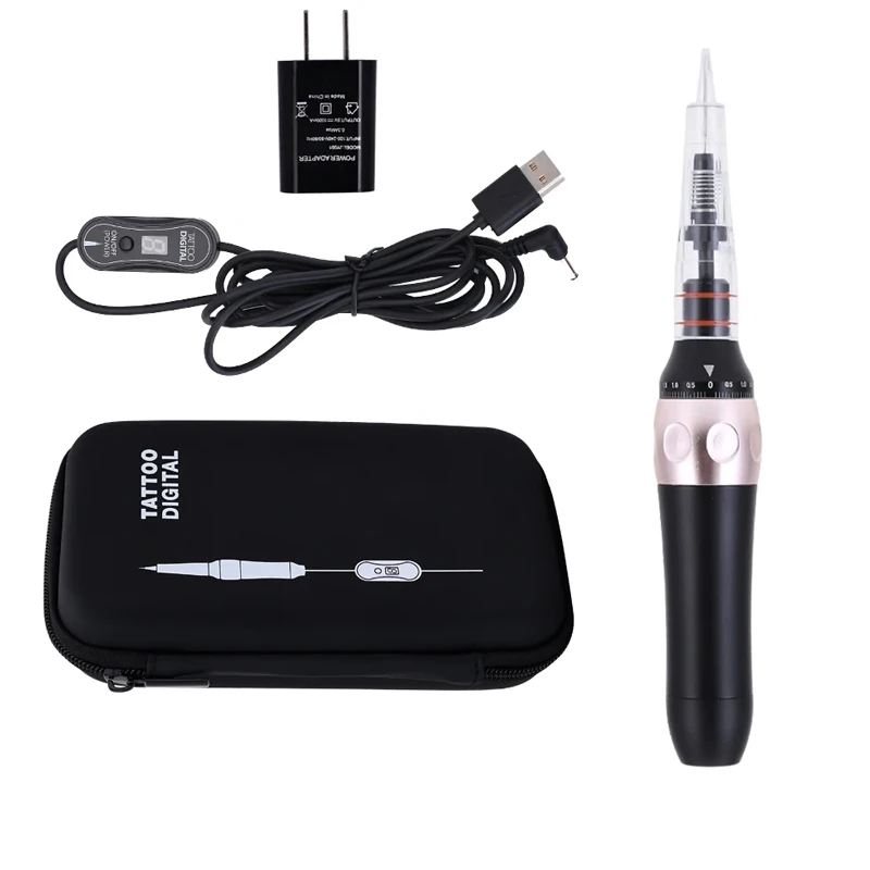 

Wireless Tattoo Machine 4 Levels Speed Electric Microblading Tattoo Pen Permanent Makeup Rotary Machines for Eyebrow Lips Eyeli