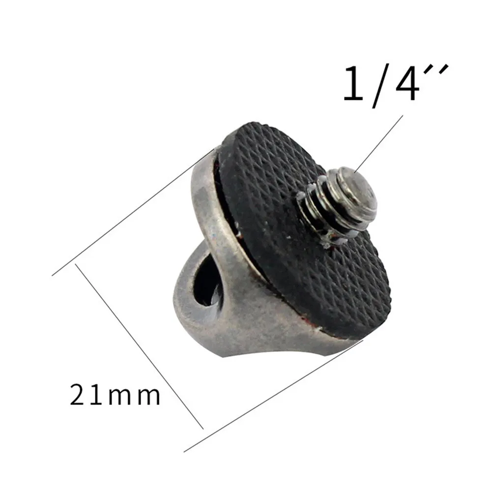 Camera Accessories Shoulder Strap Safety Buckle Metal Screw 1/4 Camera Quick Strap Safe Connection Screws For Camera DSLR