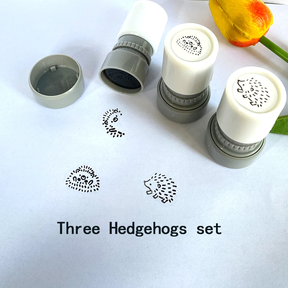 تشجيع التدريس طوابع مضحك القنفذ طوابع الفصول الدراسية المعلمين النشطين تعليم الطوابع