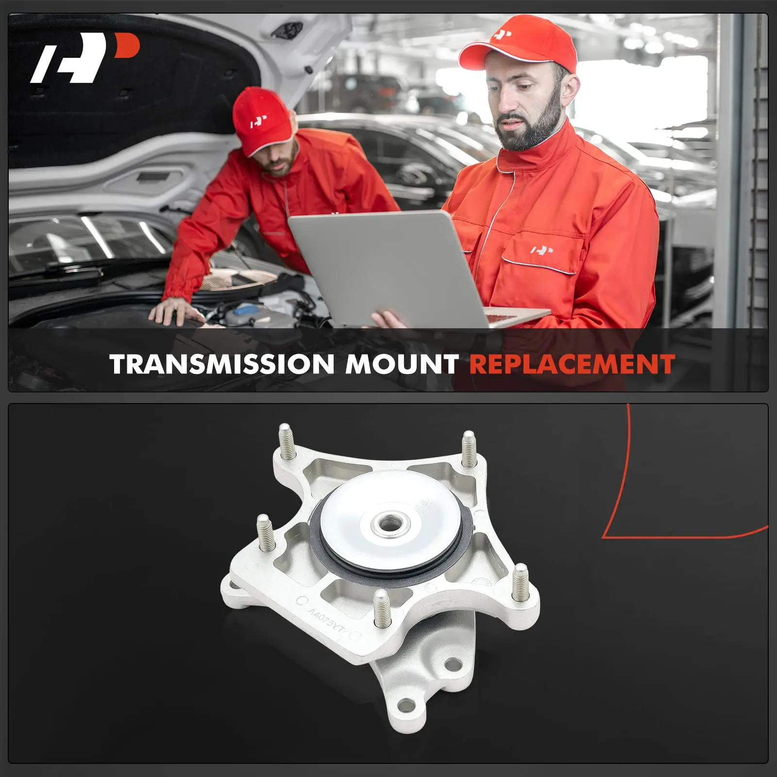 A-Premium Automatic Transmission Mount for Mercedes-Benz E63 AMG 2014-2015 E63 AMG S 2014-2016 GLK250 2013-2015 GLK350 2010-2015