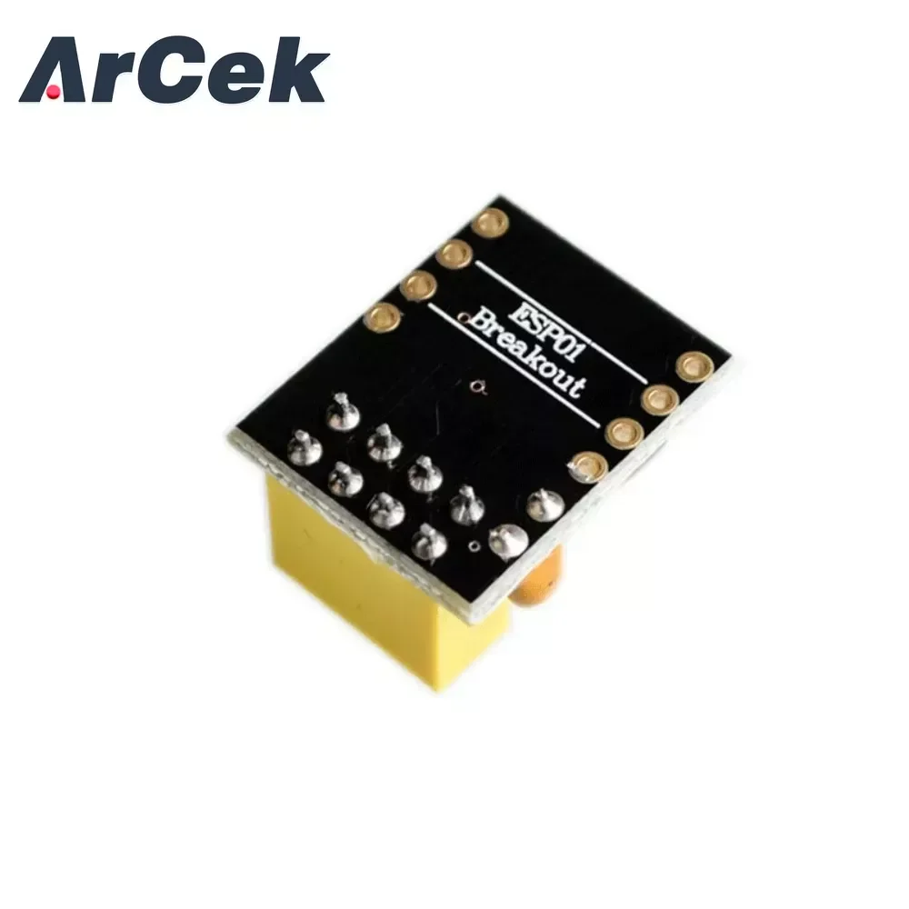 ESP8266 ESP-01S ESP8266 Breadboard Serial, Adaptador para Transceptor WiFi, Breakout Módulo UART