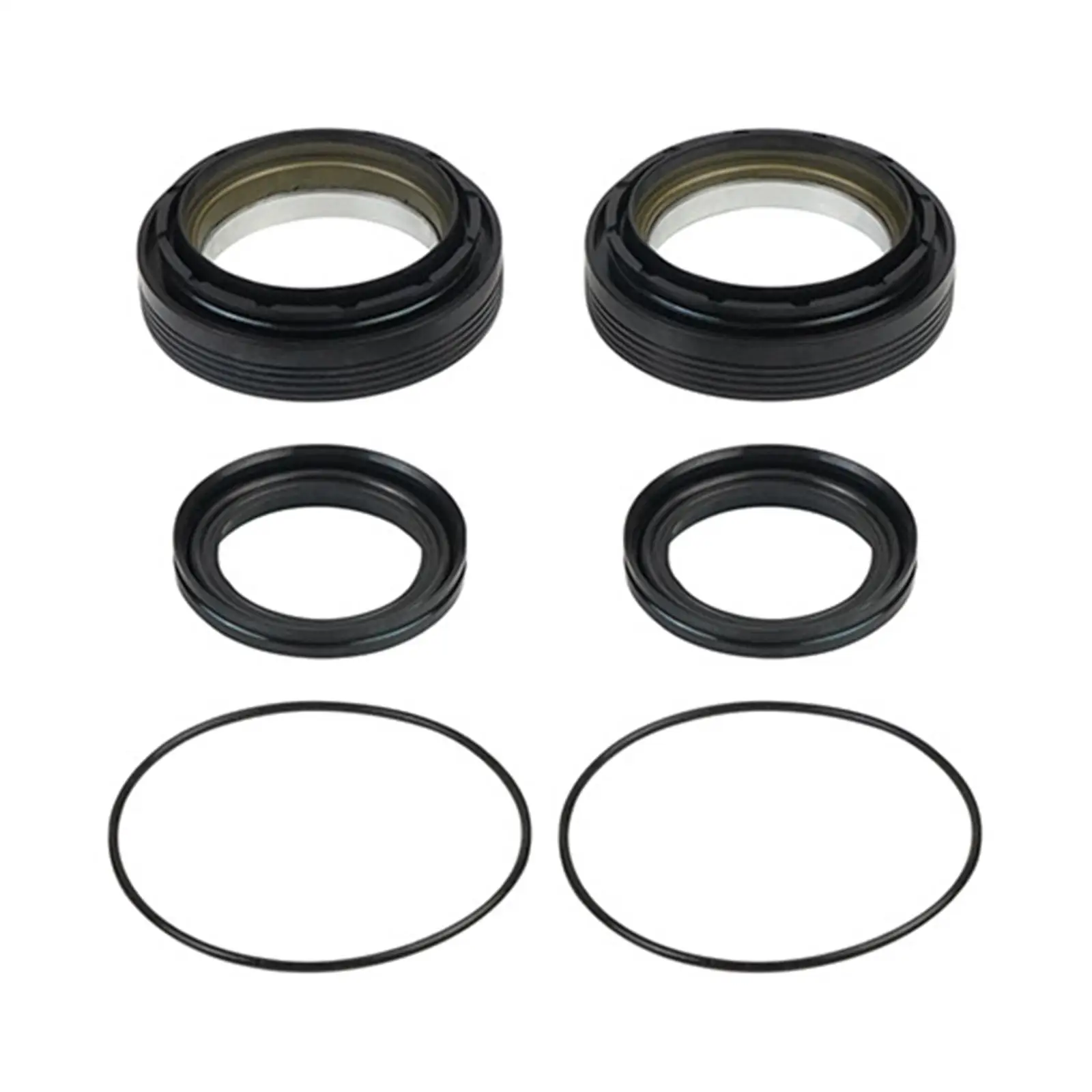 Front Axle Vacuum Knuckle Tube Seal Kit Easy Installation Replace High Performance 41784-2 for Ford F350 F250 4WD 1998-2004