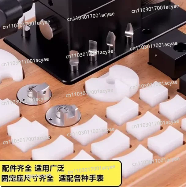 Multifunction Watch Back Cover Opener Tool for  Watch Crown Tube Removal Watch Strap Remover Battery Replacement