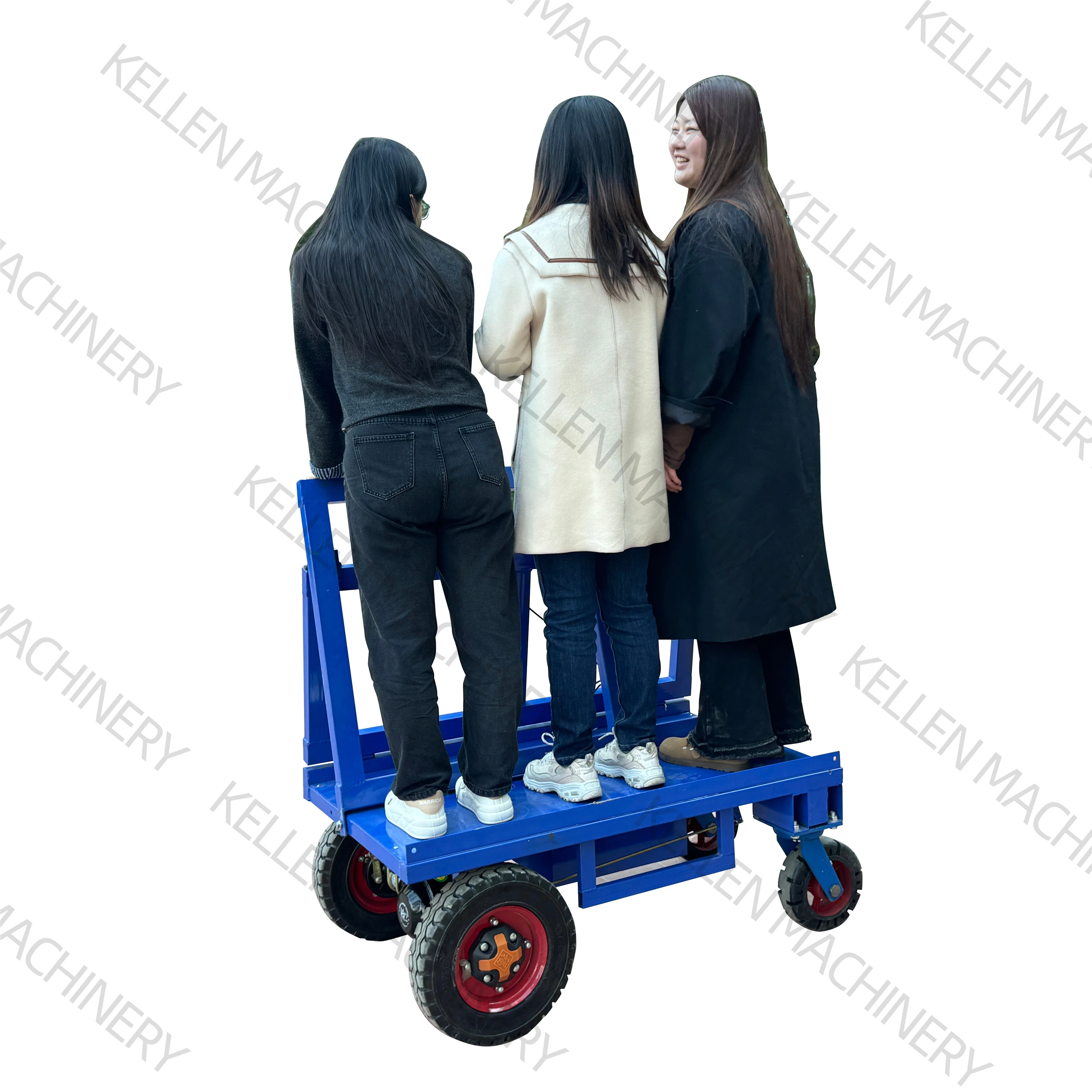 

Electric Construction Site Trolley Folding Glass Trolley Glass Plate & Plasterboard Platform Transporting Hand Carts
