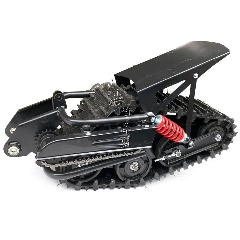 diy Modified Snow Two-Wheel off-Road Motorcycle Accessories Rubber Track Wheel