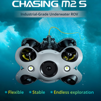 400M Radius Chasing M2 S Underwater Rov Robot with Arm 4K Camera Gps Fish Finder Underwater Drone