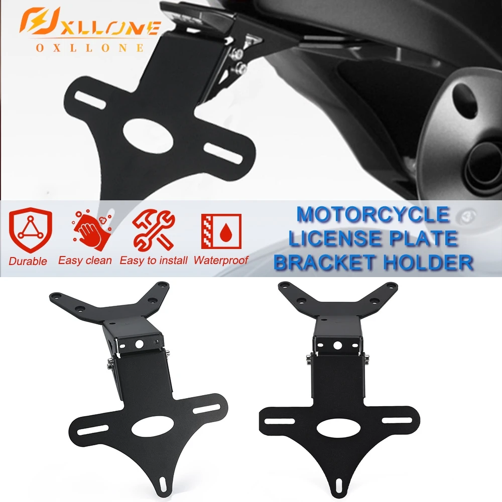 

Adjustable License Plate Relocation For Yamaha Tmax T-MAX 560 Tmax560 2022-2025 2024 Motorcycle Bracket Fender Eliminator Kit
