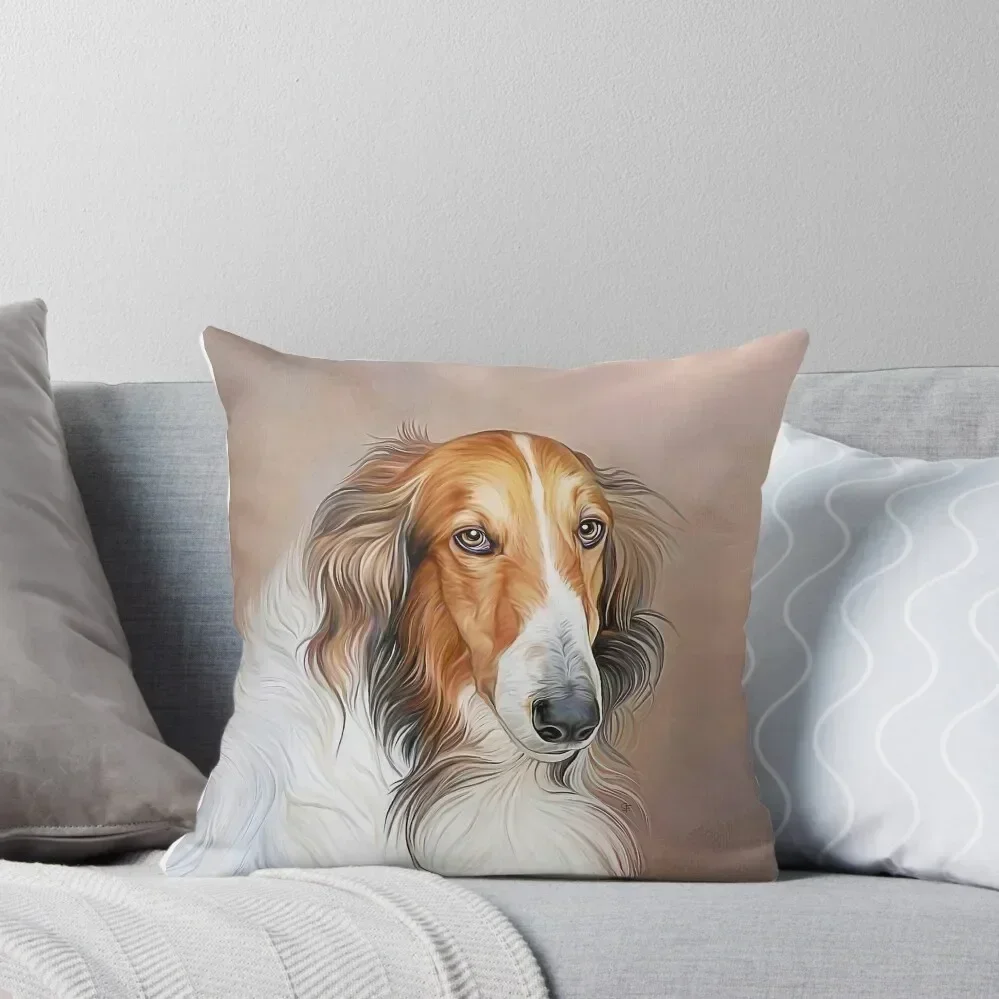 

Borzoi Aristocrat Throw Pillow sleeping pillows covers for pillows Sitting Cushion Christmas Covers For Cushions pillow