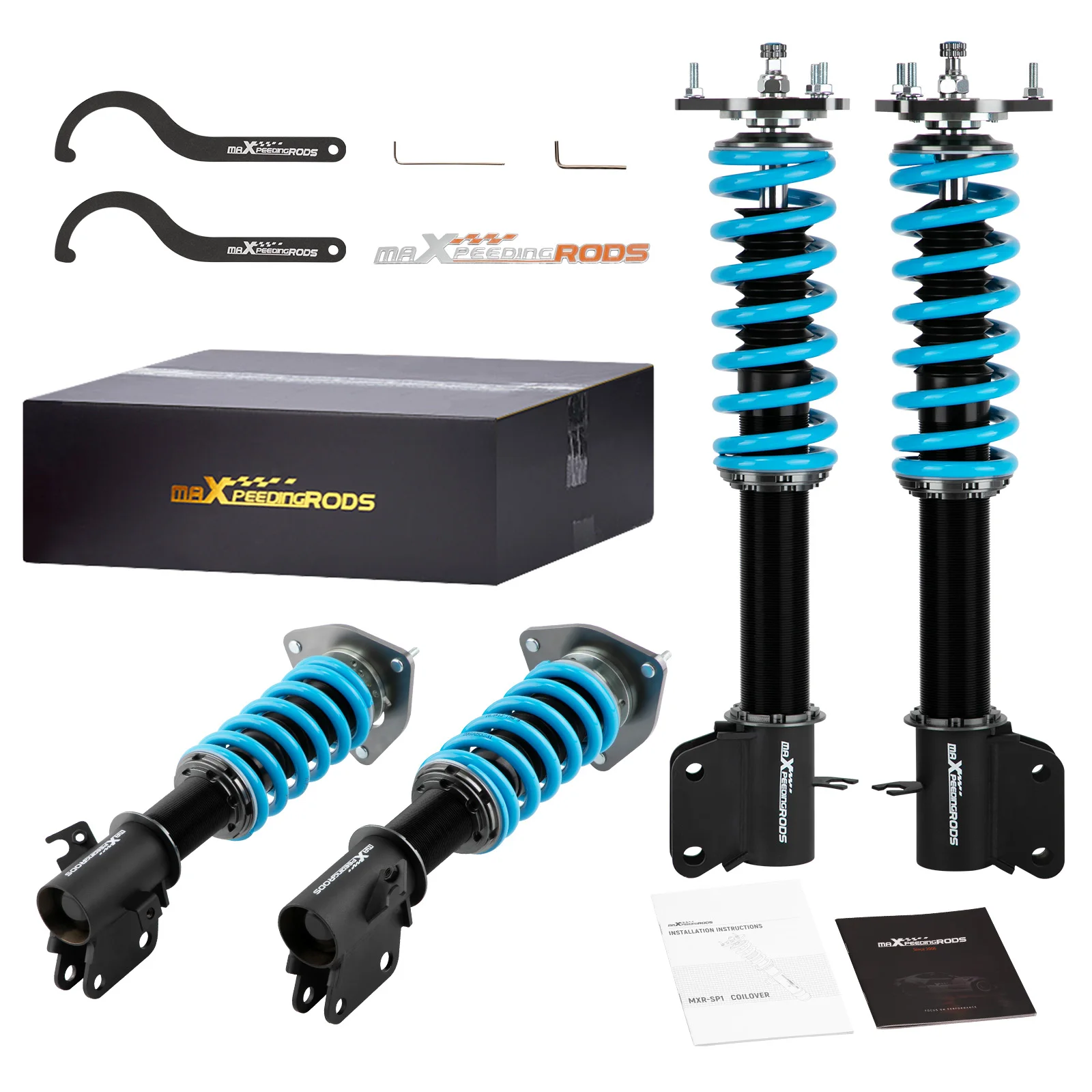 

MaXpeedingrods COT6 24 Way Damper Lowering Coilover Suspension For Subaru Impreza WRX 02-07 Coilovers Shock Lowering