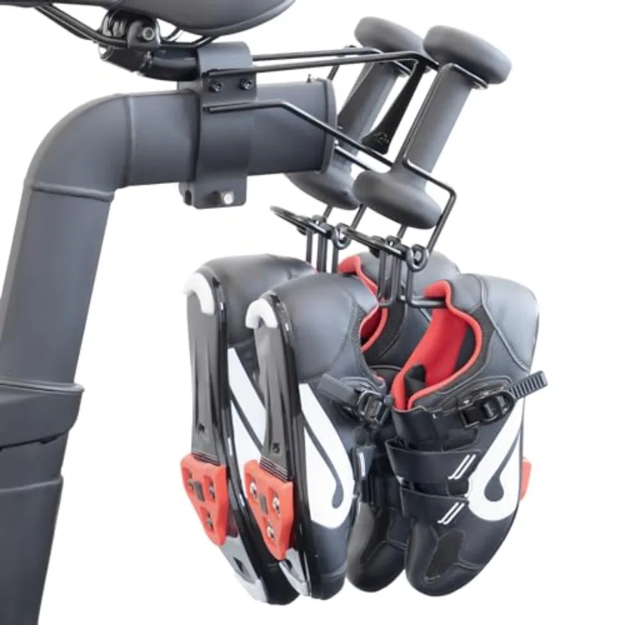 

Metal Shoe Rack for Peloton Bike Does NOT Fit Bike+ Holds 2 Pairs of Peloton Shoes SpaceSaving Shoe Hanger Shoe Holder Accessor