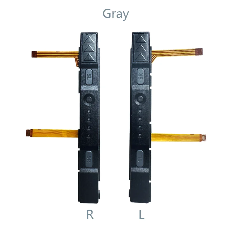 10 Pair For Switch Joycon oled Controller Repair Module Slider Rail with SL SR Button and Flex Cable