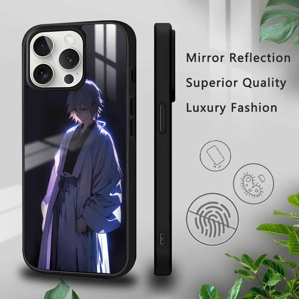 Anime E-Eva S-Shinji Phone Case For iPhone 16 15 14 13 12 11 Pro Xs Max Mini Plus Celulares Hard Funda