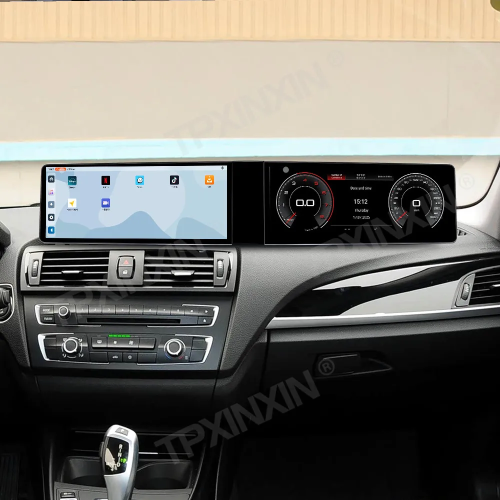 12.3 Inch+12.3 Inch Android Radio For BMW 1 2 Series F20 F21 2012~2017 Stereo Receiver Multimedia Player Navigation Head Unit