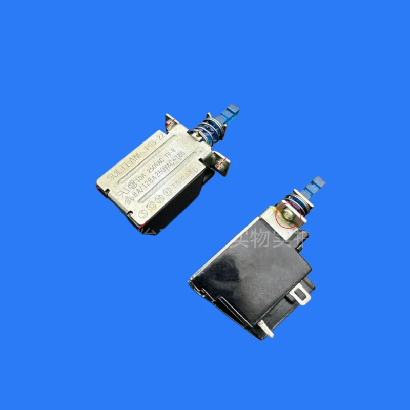 10pcs/Taiwan PS3-22 TV-8 self-locking power switch button 10A250V power amplifier speaker straight key