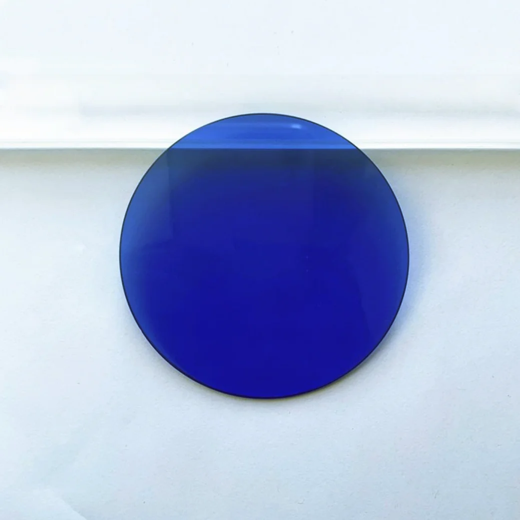 380nm 20mm - 80mm Blue Purple Glass Filter Optical Lens ZB2 BG3 IR UV Infrared Ultraviolet Transmission Dual Bandpass Filter DIY