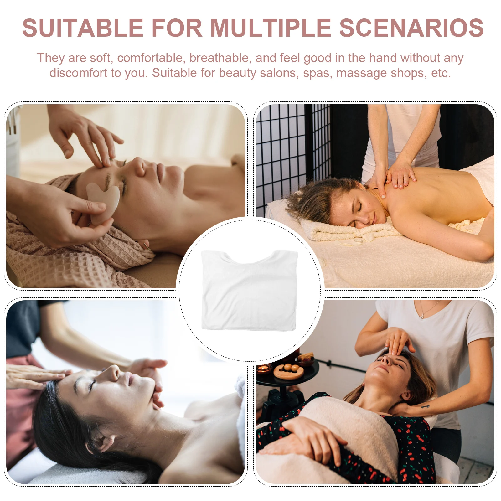 

Массажная простыня, мягкий, удобный, прочный материал, салонное массажное полотенце, чехол для лица, косметические принадлежности для спа-салона