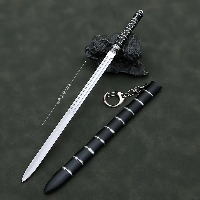 22cm Sword Weapon The Ghost King Movies TV Blade Vampire Hunter Uncut Melee Game Weapon Model Game Weapon Birthday Gift Toys