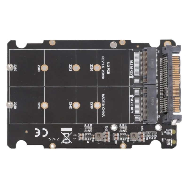Adapter Riser for M.2 SSD To U.2 Adapter for M.2 NVMe + for M.2 NGFF SSD To PCI-e U.2 SFF-8639 Adapter PCIe Conv