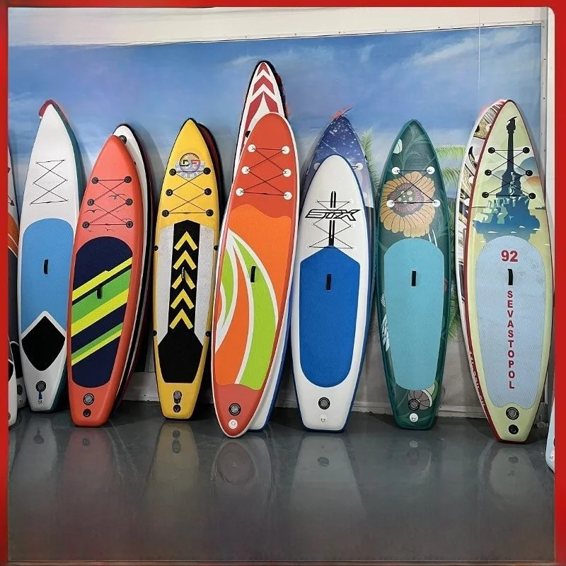 Deska SUP Newport, dmuchana, dwuwarstwowa, piaskowana, odporna na zużycie, przenośna, dla początkujących.