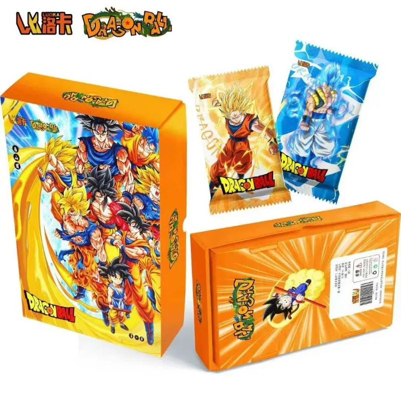 Dragon Ball Cartões Colecionáveis Personagem de Anime Son Goku Super Saiyan SSP Cartão Precioso Anime Periférico Presentes Brinquedos