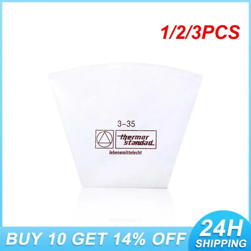 1/2/3PCS Cream Piping Bags Health And Safety Trapezoidal Household Products Pastry Bag Reuse 4 Sizes Household Cream Bag