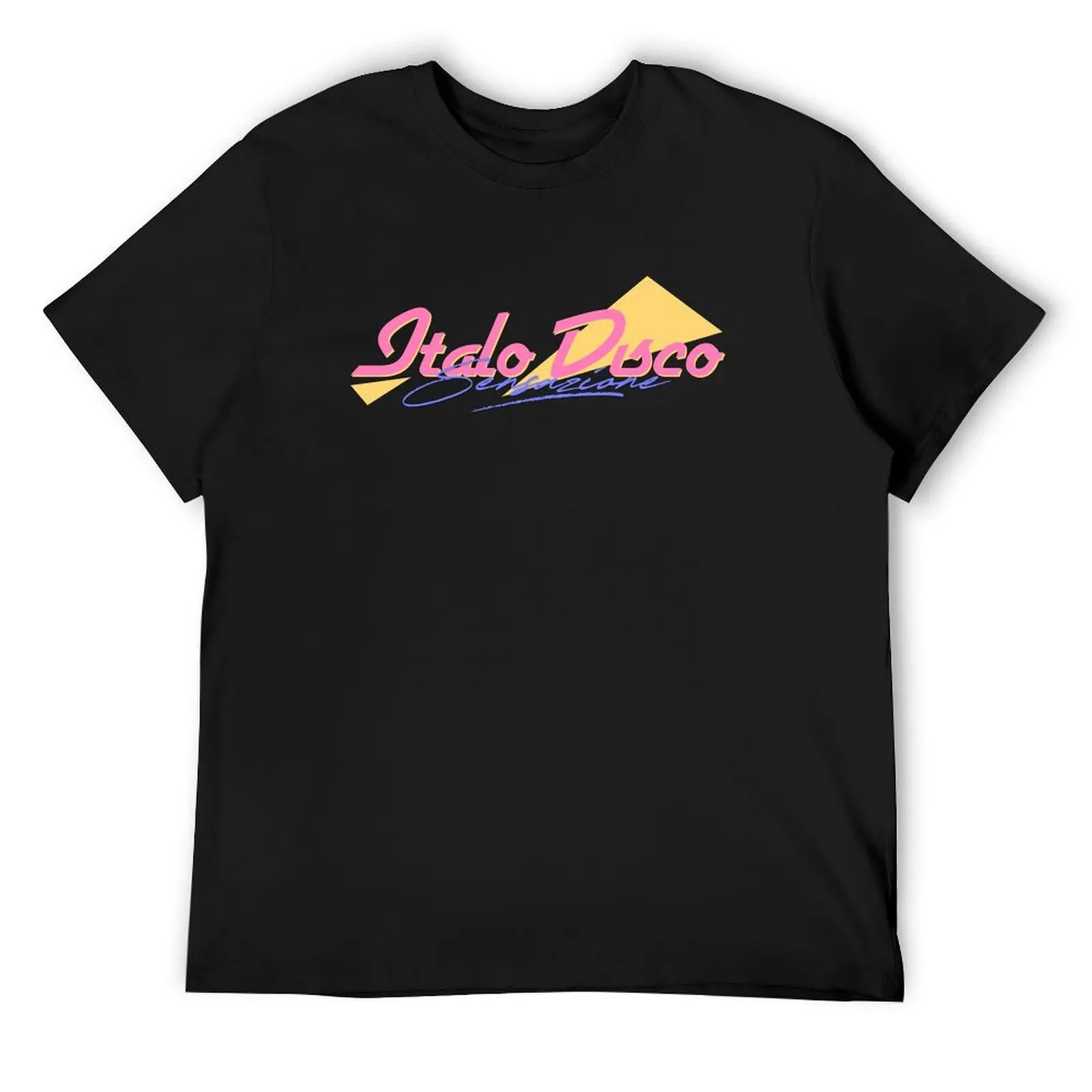 ITALO DISCO SENSATION T-Shirt Short sleeve tee blanks oversized t shirt men