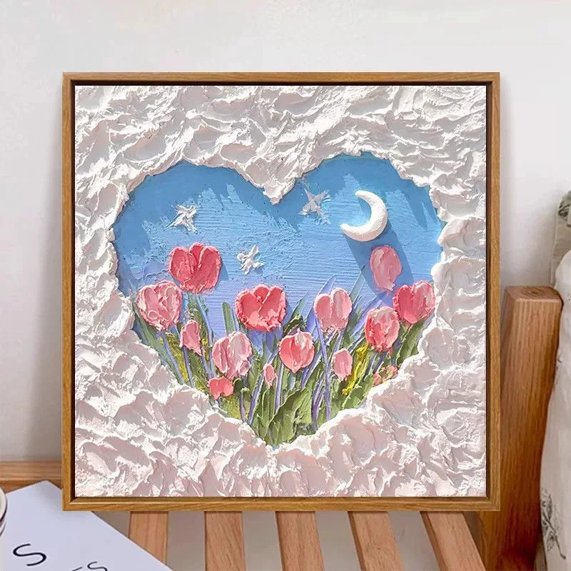 

A6062 Red Poppy Field Painting