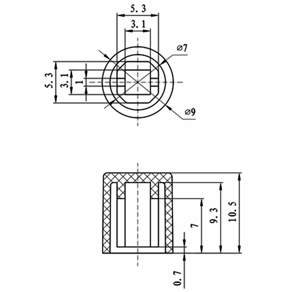 Tactile Push Button Switch Cap,push switch button cap,Fit axial bond button switch,but not include the switch