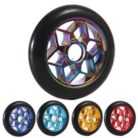 1PC 110mm Scooter Wheels Replacement With Bearings Aluminum Wear-Resistant Stunt Scooter Parts High Elasticity Kick Scooter Part