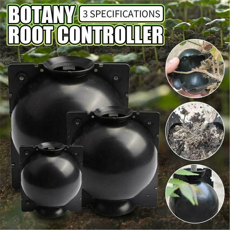 

5Pcs Plant Rooting Ball Grafting Rooting Growing Box Propagation Breeding Seeding Case Nursery Box Garden Seeds Root Box