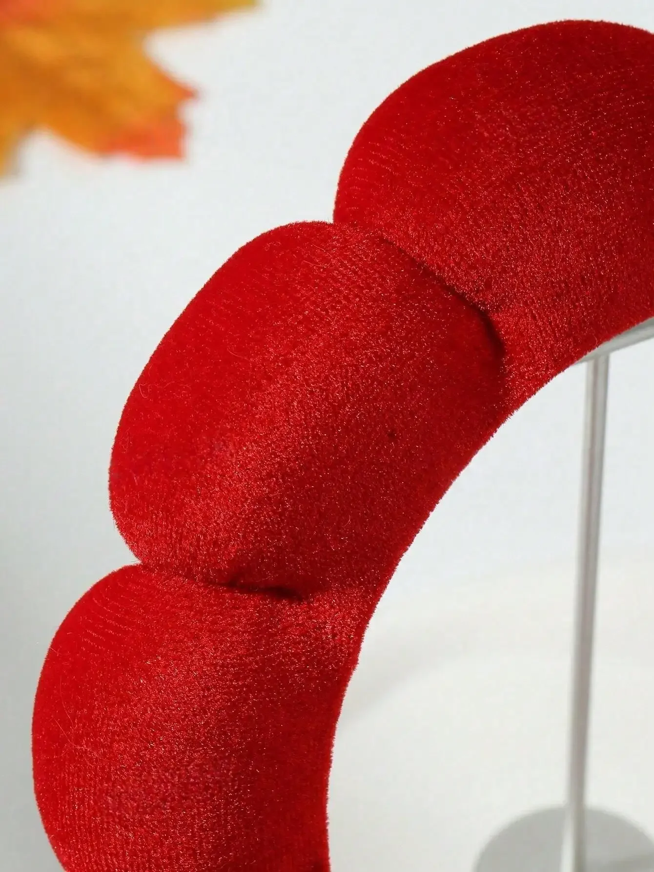 

Velvet Puff Headband For Spa Skincare Styling Hair Accessory