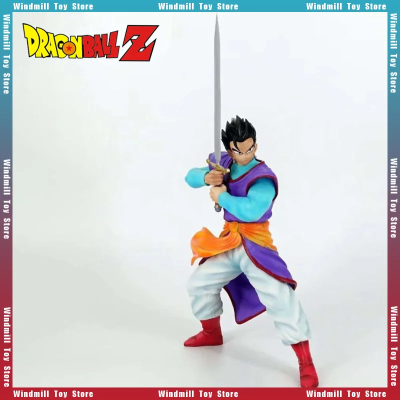 

31cm Son Gohan Dragon Ball Z Anime and Games Peripheral Model Doll Figure Decoration Toy Collection Desktop Ornament Decorations