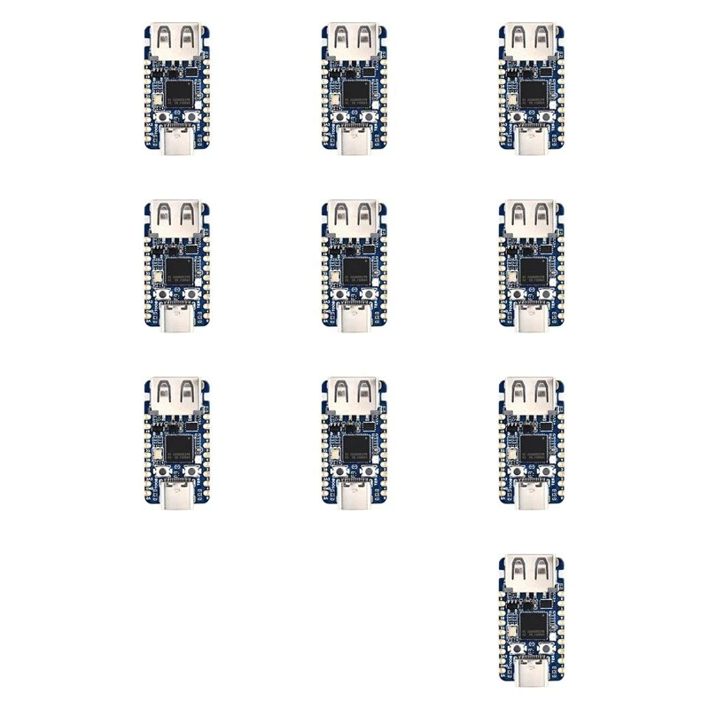 Hot Selling-10X RP2350-USB-A RP2350A USB Mini Development Board 2Mb Flash Core Board Programmable USB Interface Demo Board,10X