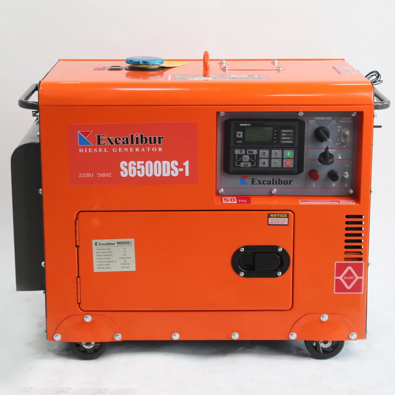 

Hot Selling 220v 380v 10kva Air-cooled with twin 288 power Diesel Generator,Excalibur Customization Accepted Super Silent