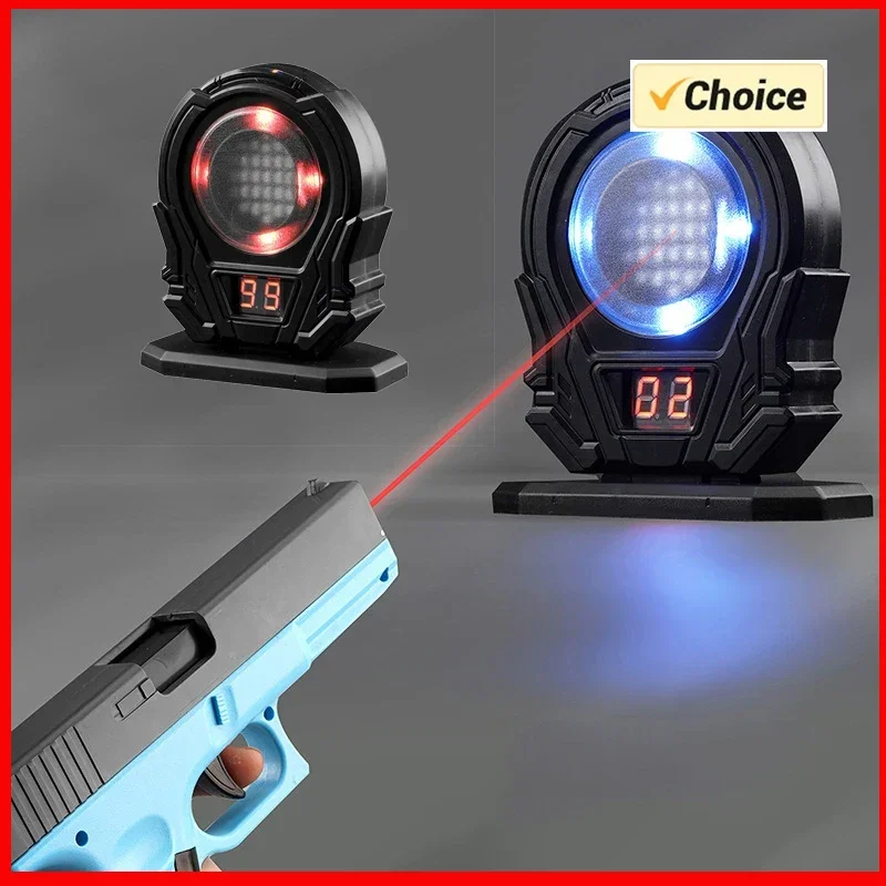 YInfrared Induction Electronic Scoring Laser Target Shooting Training Electronic Practice Target Training Toy With Sound Effects