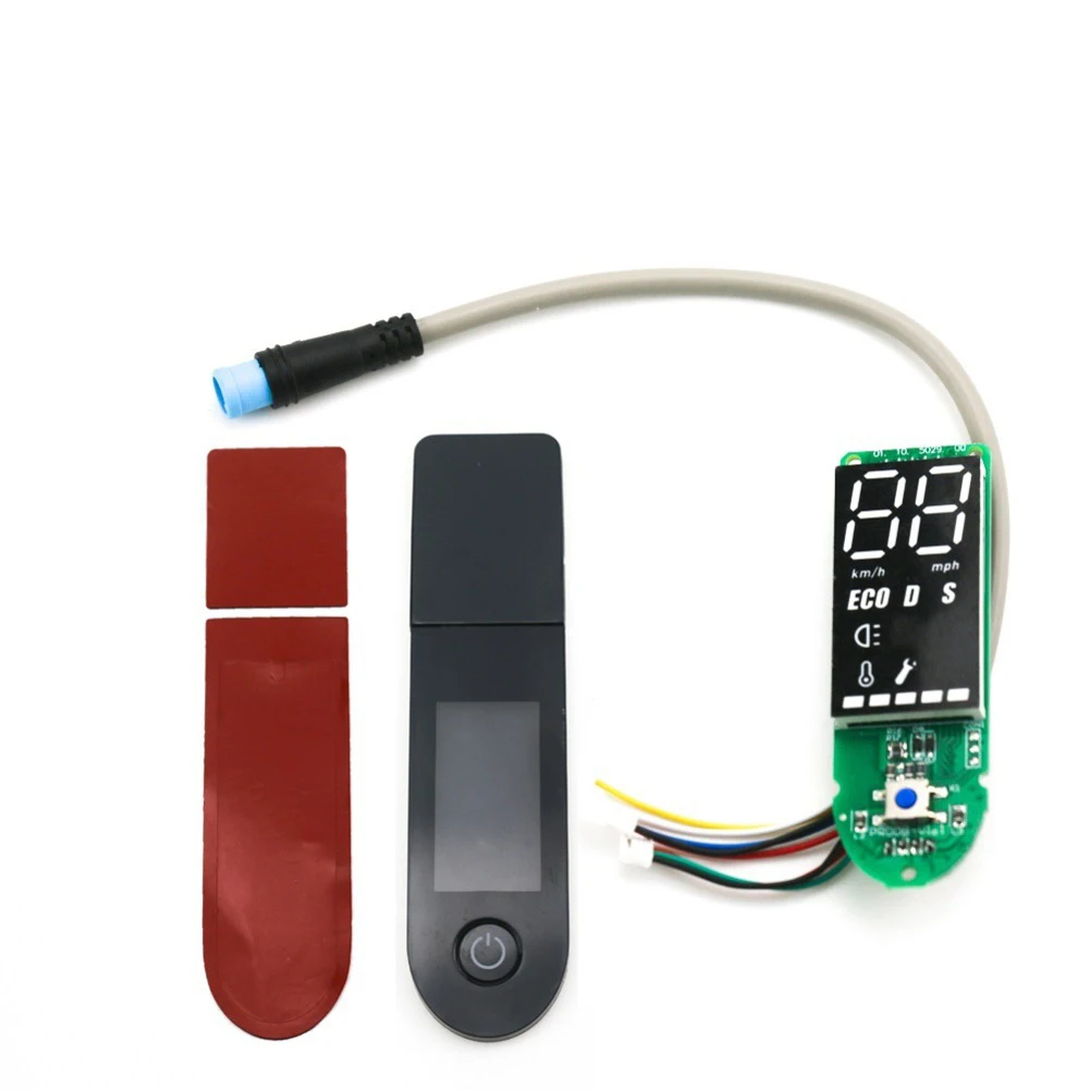 Scooter Circuit Board Electric Scooter Instrument Panel Fully Functional Replacement Data Display Panel Operating Mode Indicator