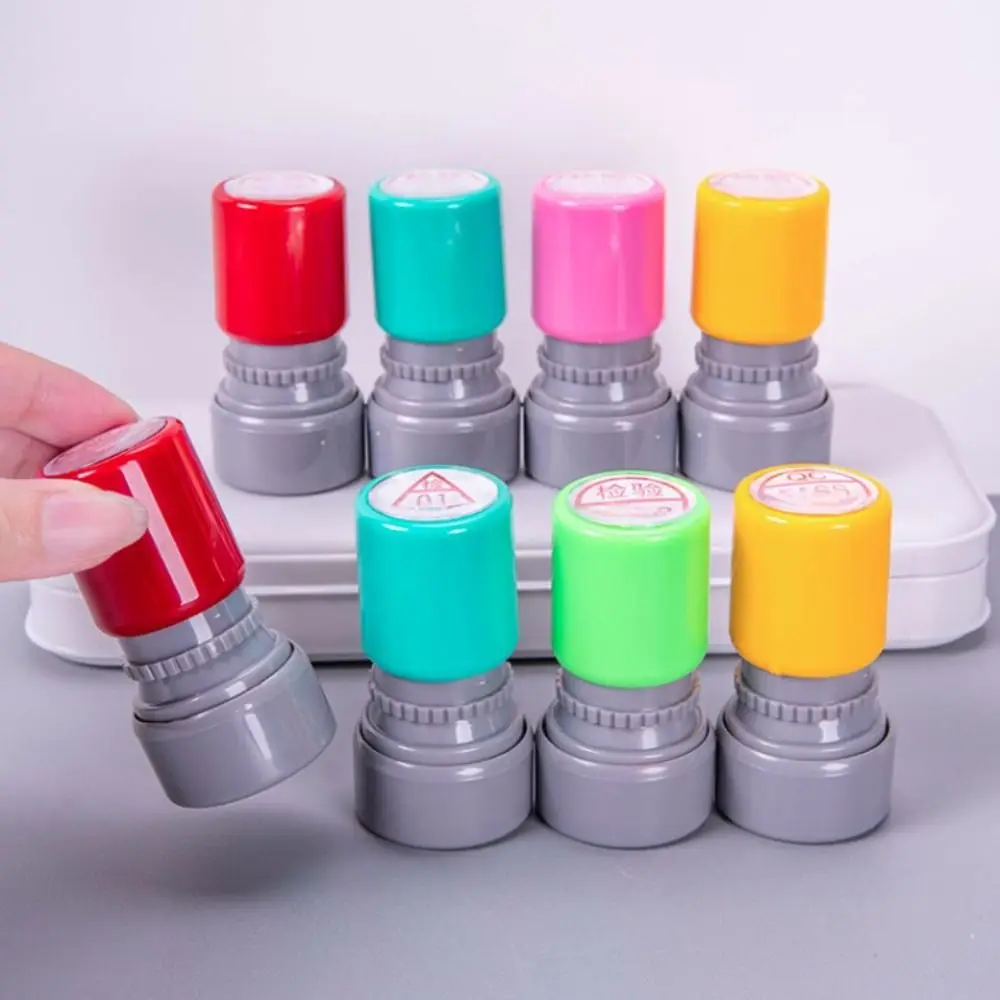 Карманный самокрасящийся штамп QA QC с гравировкой, экономия времени, качественный штамп PASS IPQC FQC, контроль качества, инспектор штампов