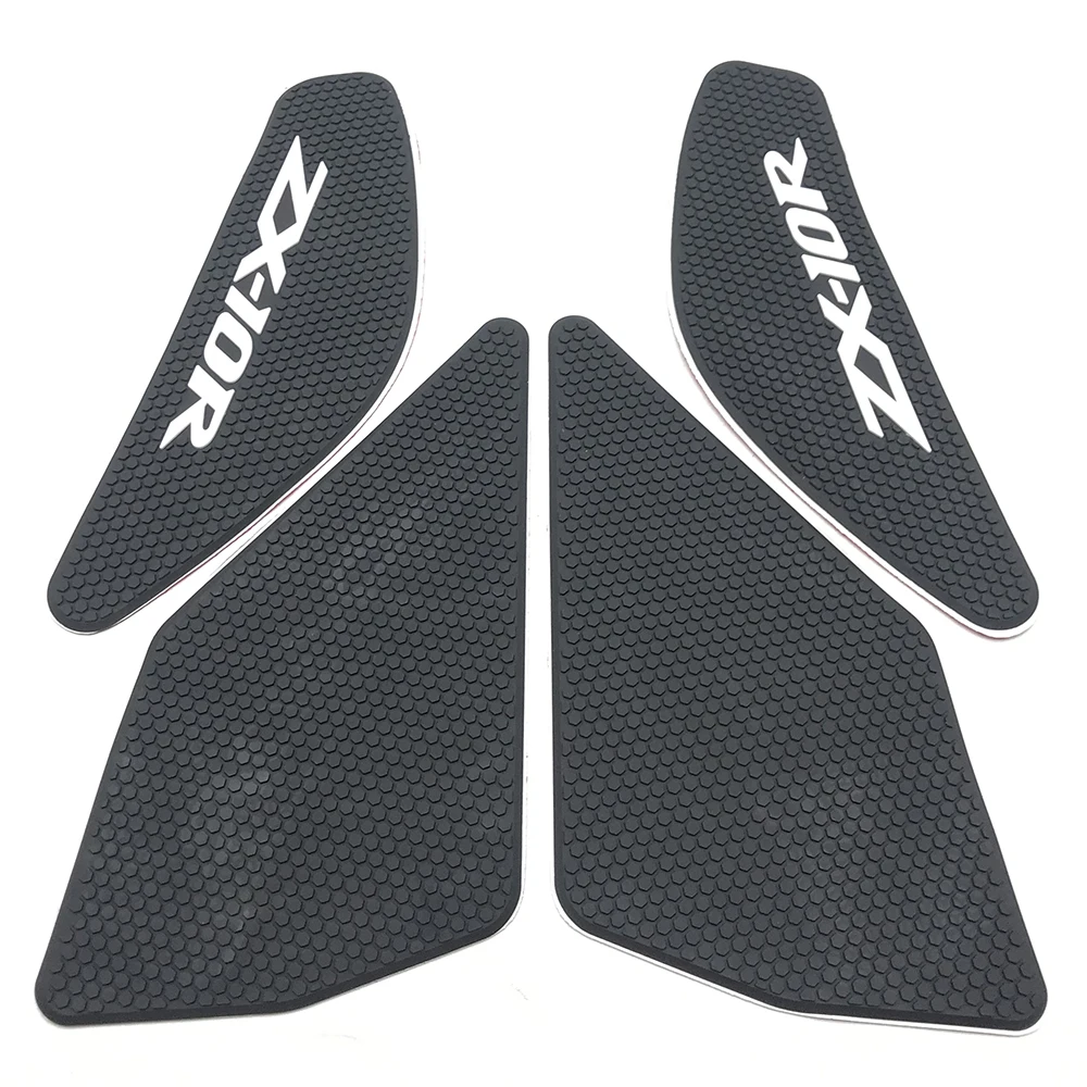 Motorcycle Fuel Tank Pads Sticker Side Gas Knee Grip Protector Traction Decals For Kawasaki ZX10R ZX10RR Ninja ZX-10R 2011-2022