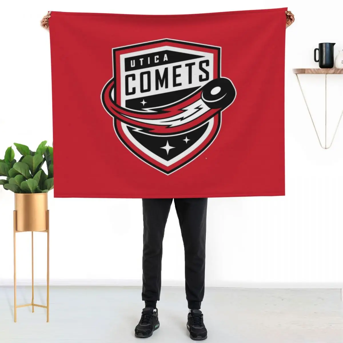 Cool Comets Icon Throw Blanket Moving for babies Soft Big Bed covers Hair Loose Blankets