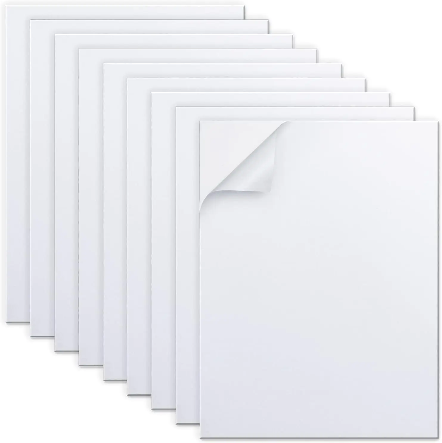 4×6inch Size Self-Adhesive Glossy Sticker Paper for Inkjet Printer 100 Sheets 135G Photo Paper