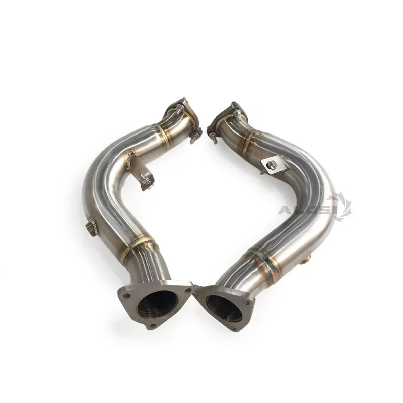 High Flow Straight Downpipe A7 3.0T 2013-2017 Exhaust System Power Upgrade