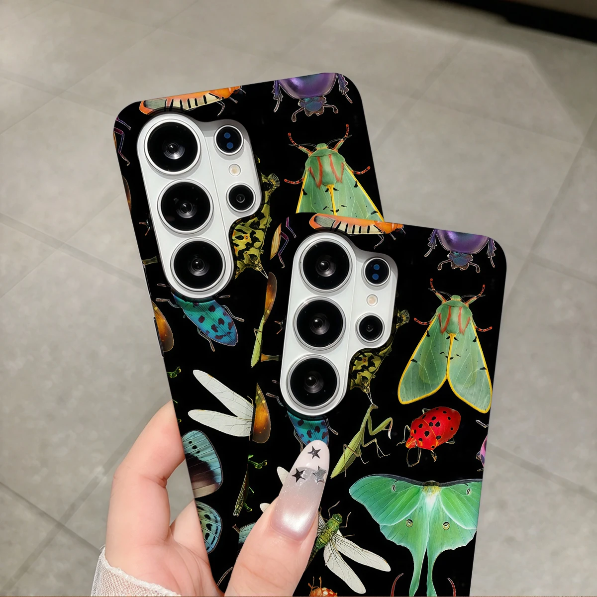 Gorgeous Bug Collage Phone Case For Samsung Galaxy S26 S25 Ultra S24 S23 Plus Hard Shock‑Absorption 2-in-1Protective Cover