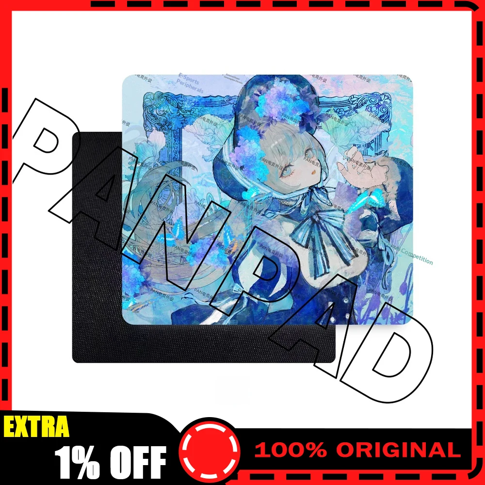 PAN Esports Snowstorm Butterfly Glass Gaming Mousepad FPS Both Speed And Smooth Mouse Pad For VALORANT TTK CSGO PC Accessories