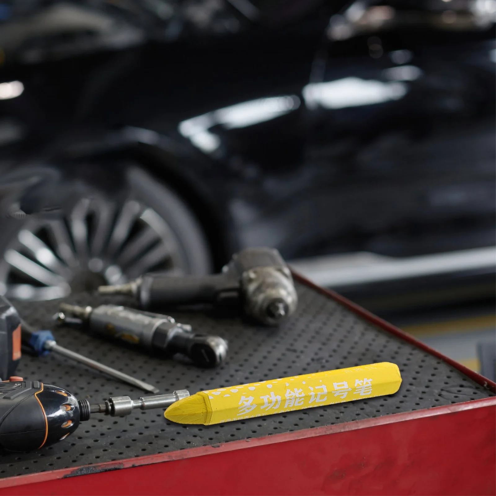 

5Pcs Yellow Golden Tire Marking Crayons Strong Adhesion for Tire Maintenance Repair Spot Notation Tool