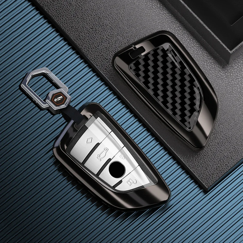 

Zinc Alloy Car Key Case Cover For BMW 1 2 3 4 5 6 7 Series X1 X3 X4 X5 X6 X7 F10 F20 F30 G20 G30 G01 F15 F16 G02 G05 Accessories