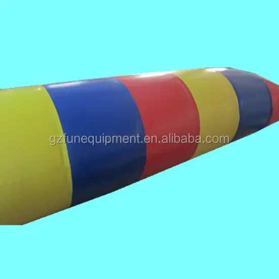 Inflatable water bouncing bag water catapult bag water entertainment park Inflatable Jumping Pillow