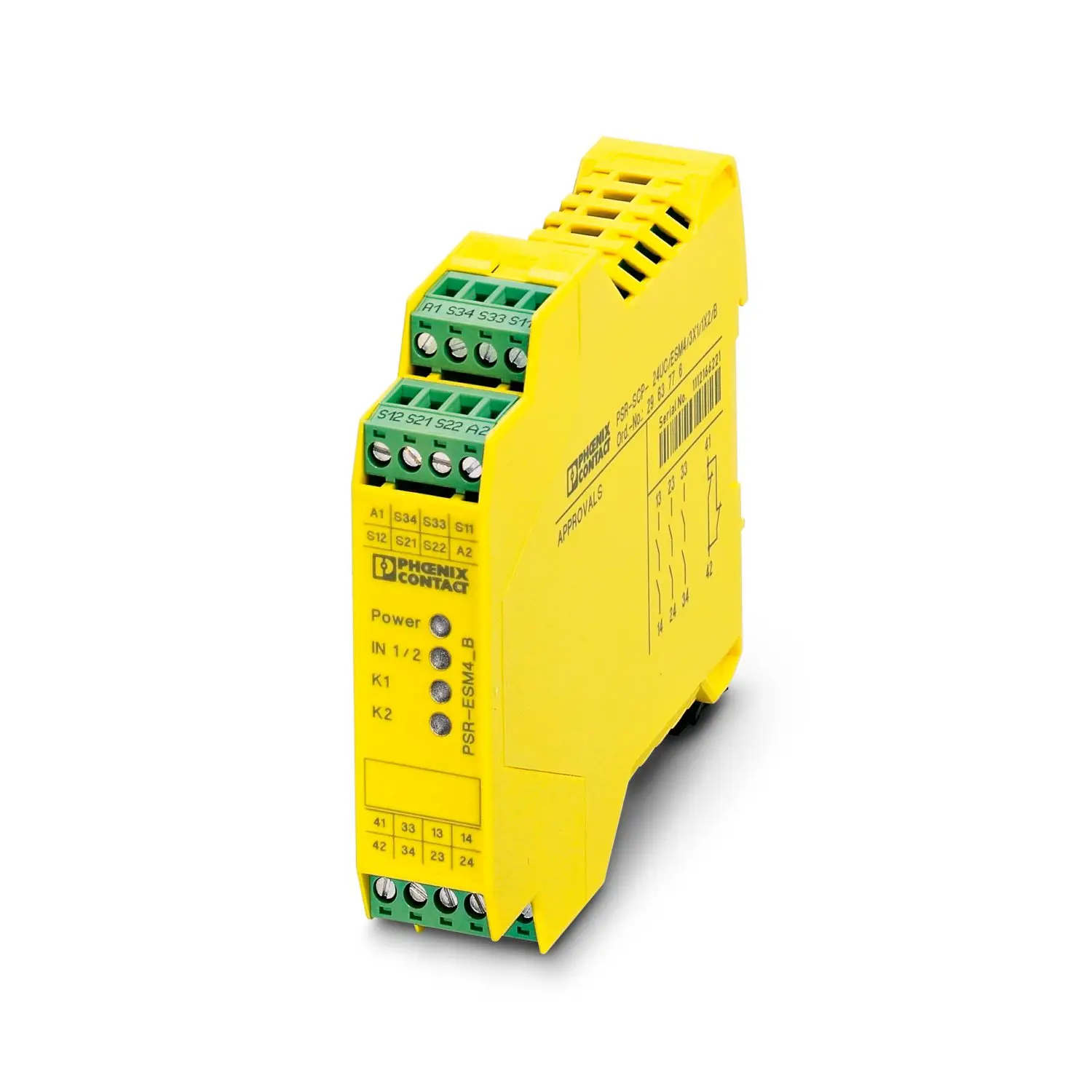 

2963925 PSR-SPP- 24UC/ESM4/3X1/1X2/B - Реле безопасности