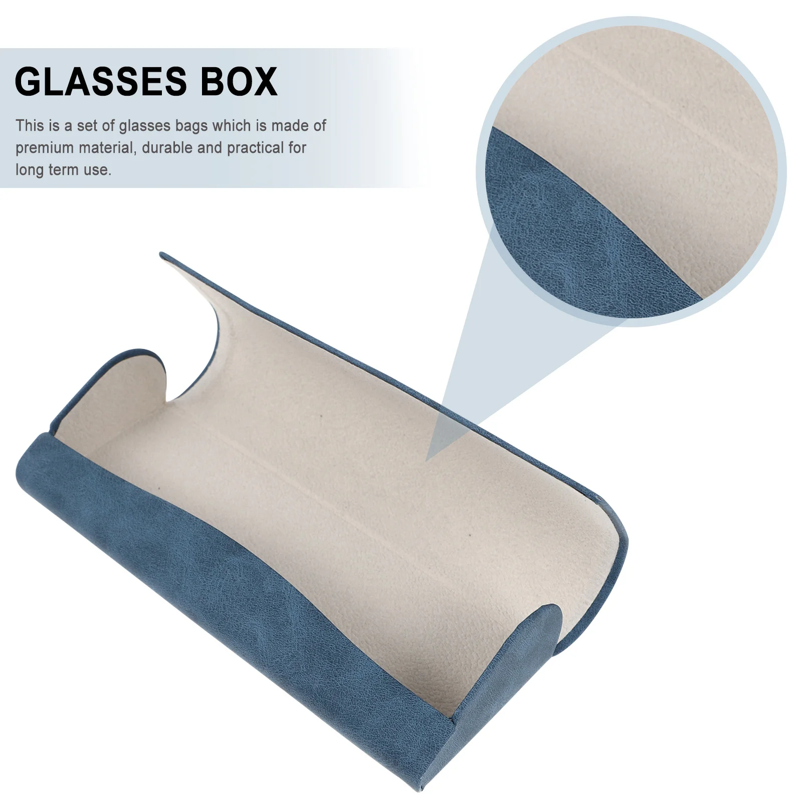 

1Set Grey Blue Pink Glasses Storage Bags Large Capacity Portable Eyeglass Holder Eyewear Case Sunglasses Organizer Mini